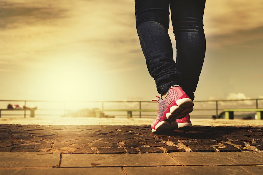Our feet are made for walking